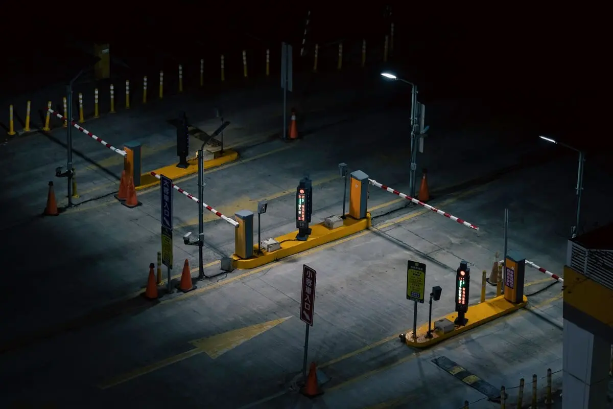 Parkin en plein air avec gestion des accès